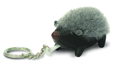 《luft》T. Porcupine鑰匙圈(黑)-